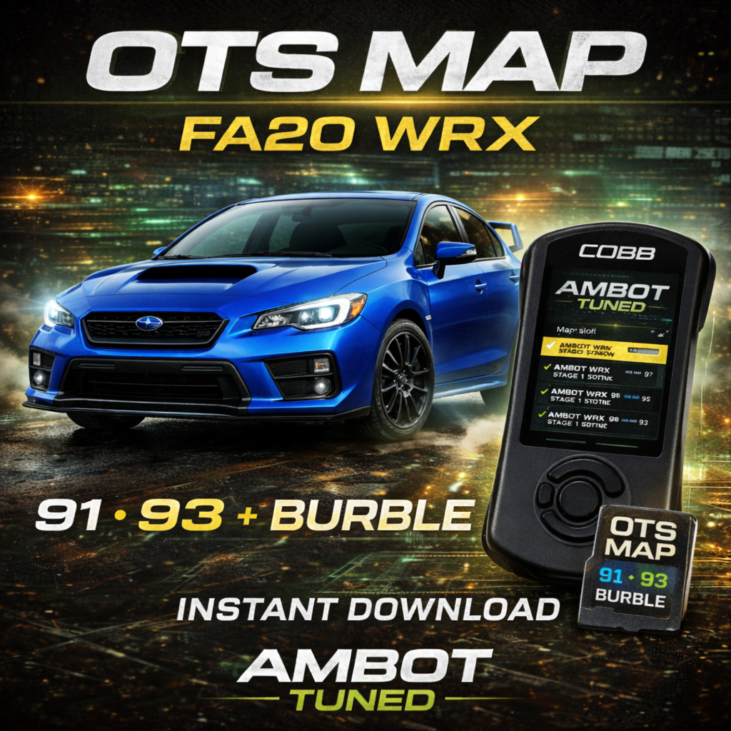 WRX OTS Maps (2015–2021 FA20) – Instant Download